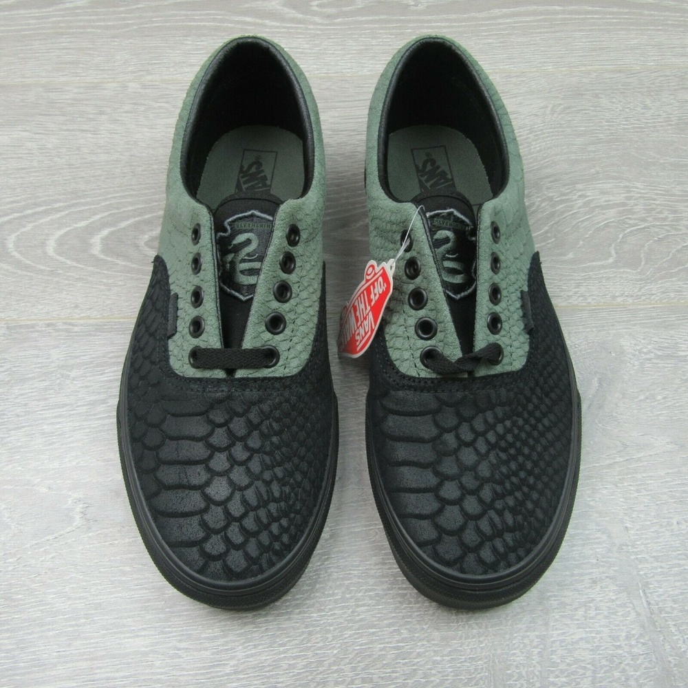 Vans X Harry Potter Slytherin Era Green Snake Skin - Picture 4 of 8